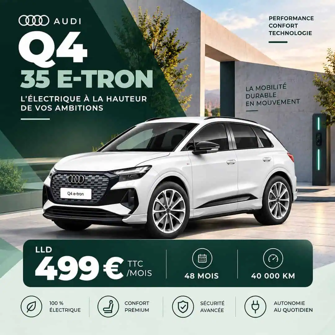 Offre Backliz sur la Cupra Born électrique reconditionnée avec 48 mois de location et 60 000 km.